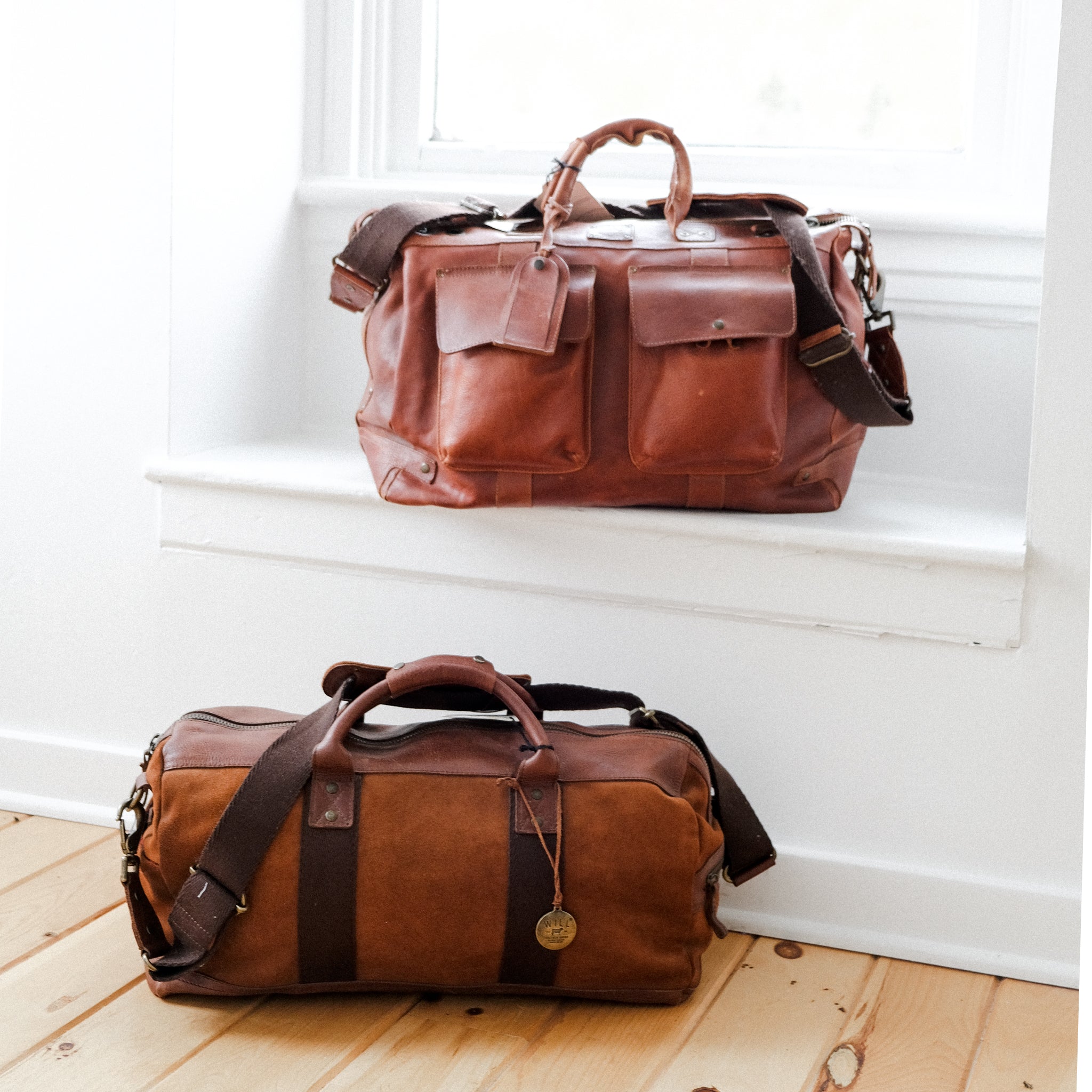 Leather and Suede Duffle Bags – Lex & Zach World Travel Guide and