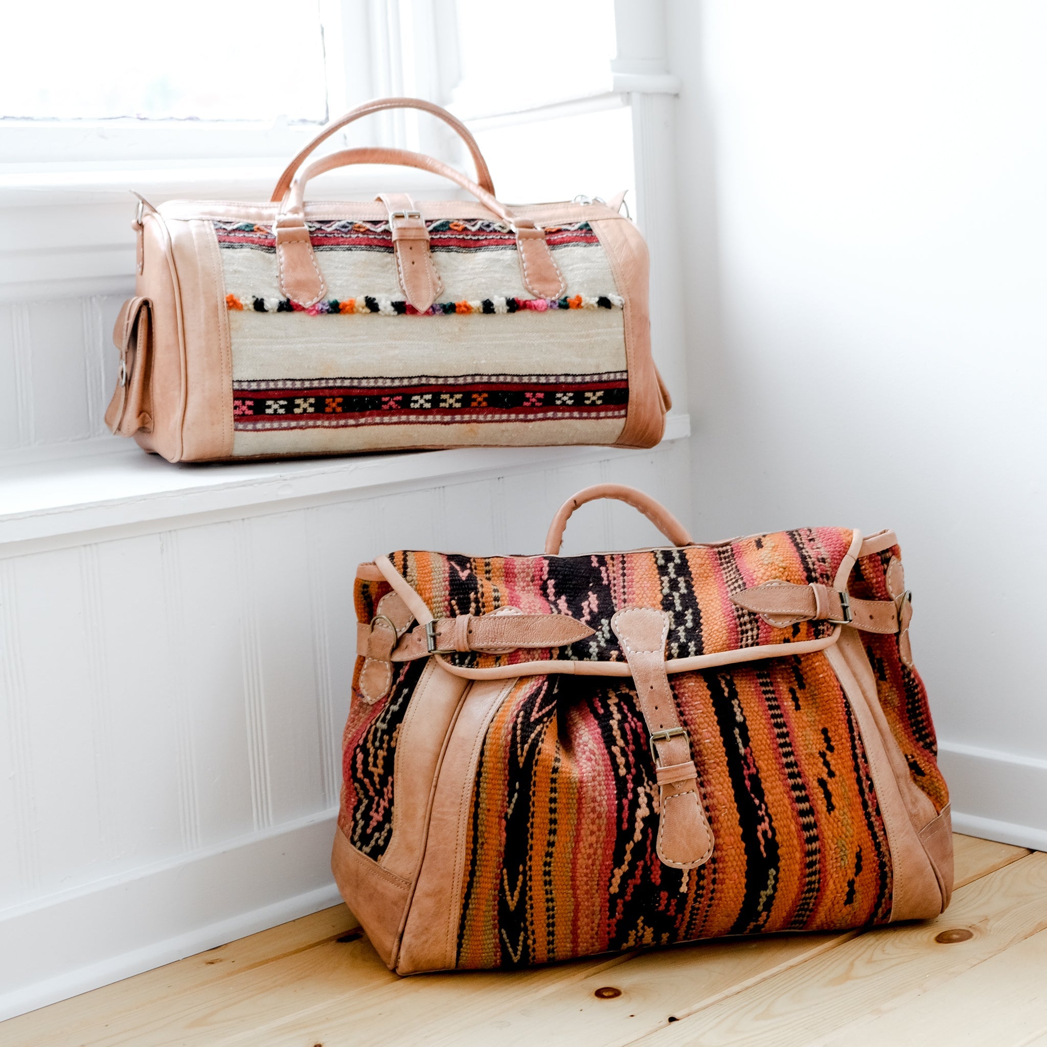 The Dallas Bag Large with Long Strap — Classic Boho Bags
