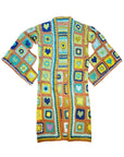 Mellow Yellow Granny Square Duster
